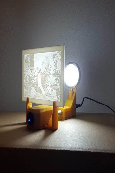 3D Baskı Fotoğraf: Litofan