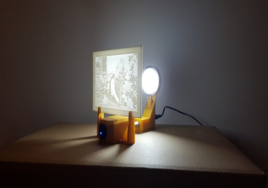 3D Baskı Fotoğraf: Litofan