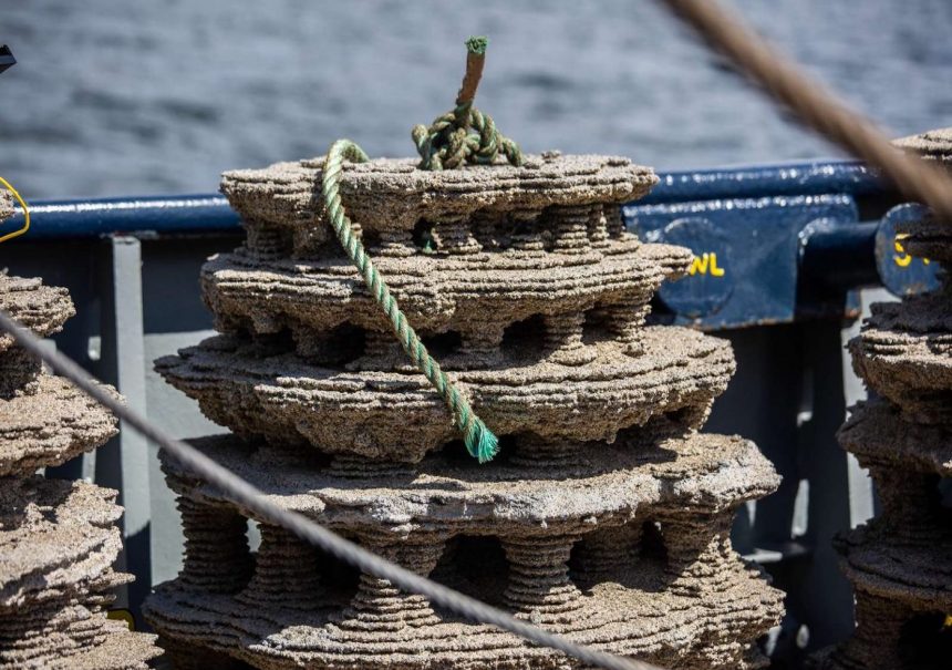 3D Baskılı Resifler ile Deniz Biyoçeşitliliği İyileştiriliyor