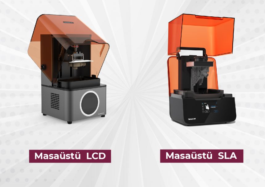 Masaüstü SLA vs. Masaüstü LCD 3D Yazıcı