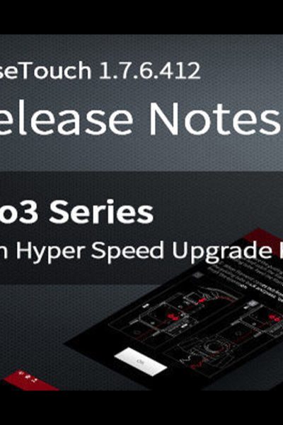 Raise3D 1.7.6.412 RaiseTouch Versiyonu